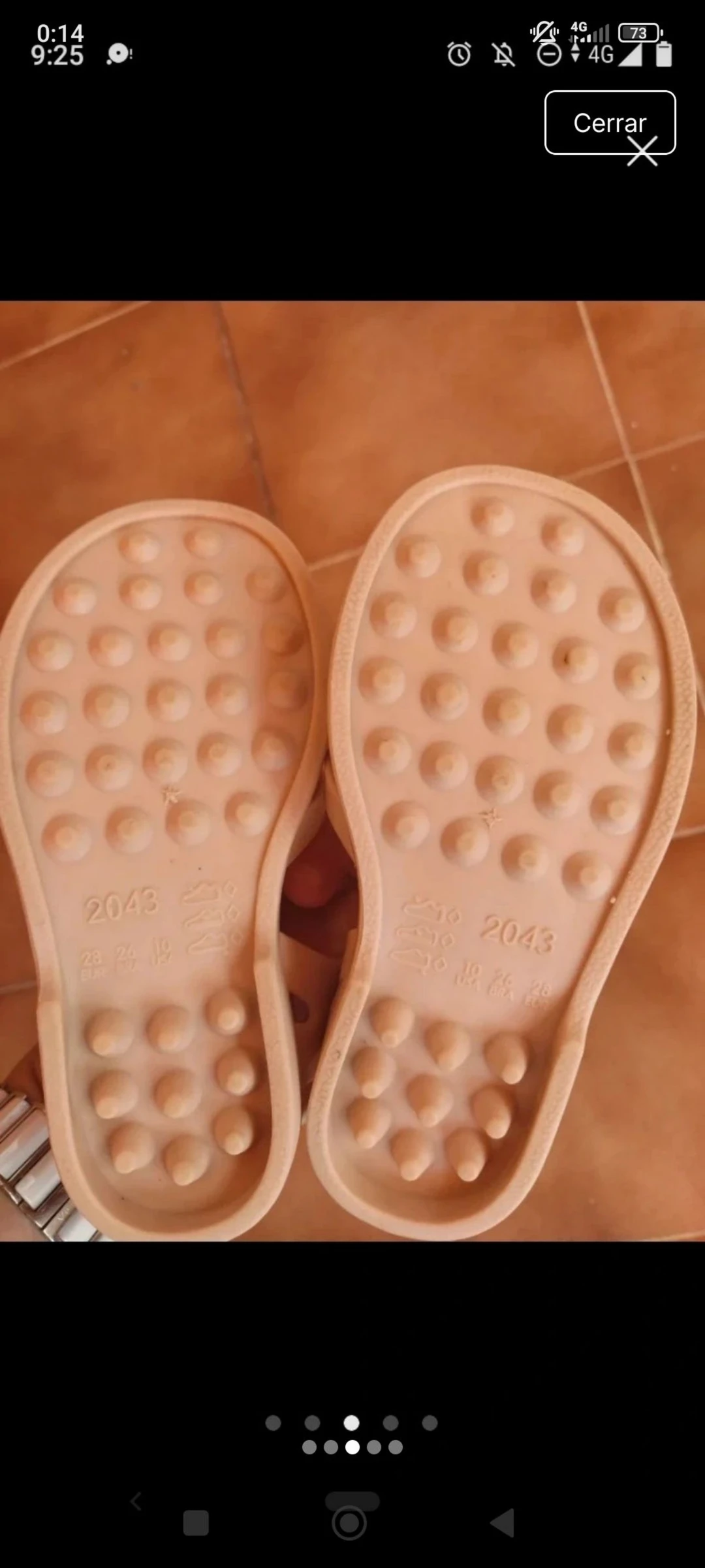 Cangrejeras flexíveis rosa nude 28 – photo 4